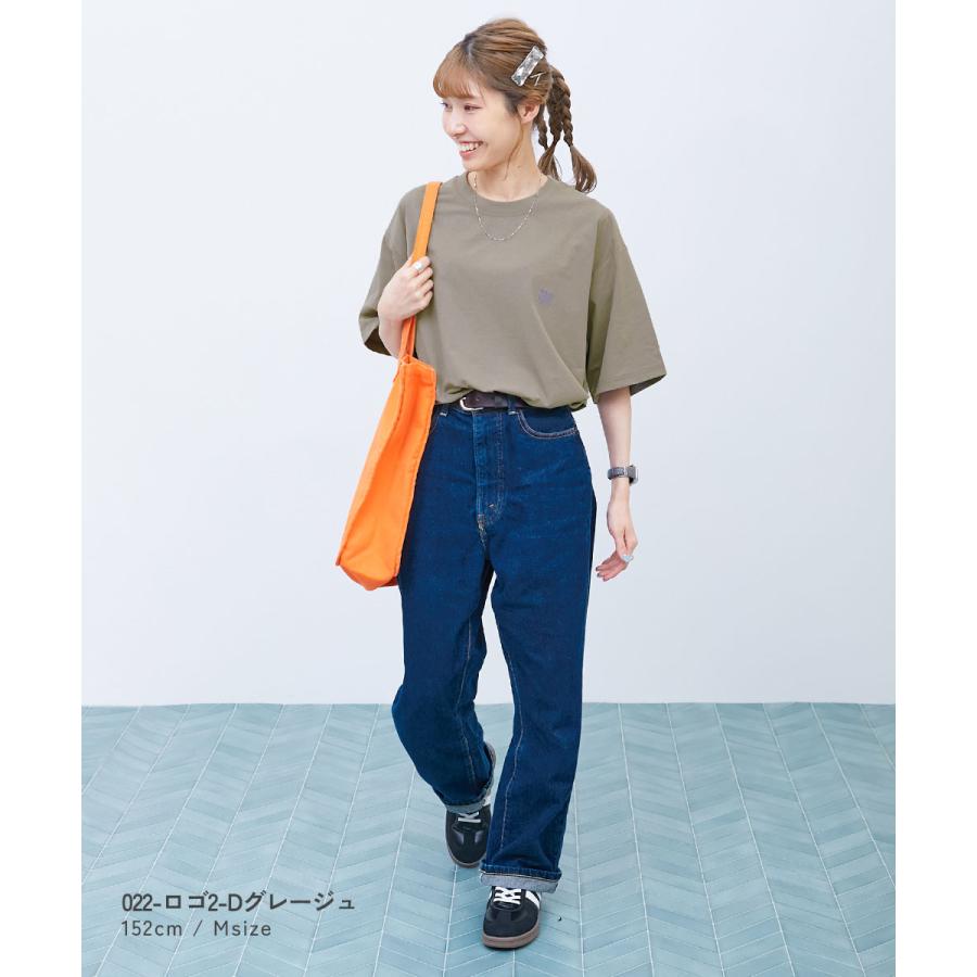 リンクコーデ 親子コーデ おそろい UVカット ロゴ ワンポイント Tシャツ 【イージーウォッシュ】乾燥機OK 防汚 大人 刺繍デザイン 半袖Tシャツ 子供服 devirock | devirock | 18