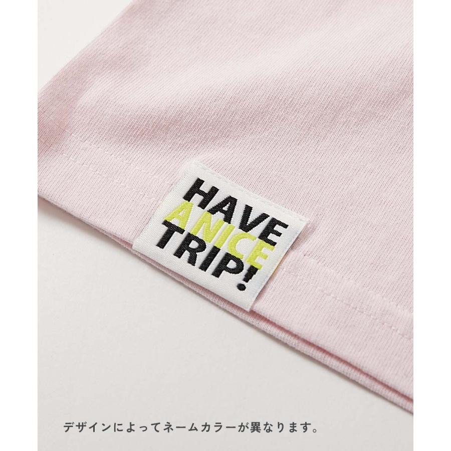綿100％ コットン プリントＴ オーバーサイズ Tシャツ トップス 【旅するデビロック】大人 プリント半袖Tシャツ キッズ 子供服 男の子  デビロック devirock | devirock | 21