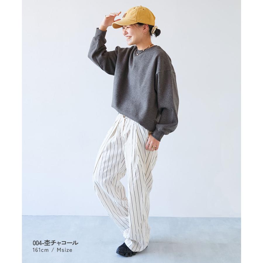 リンクコーデ おそろい トレーナー トップス カラフルスウェット ふっくら裏起毛 無地 大人トレーナー キッズ 子供服 男の子 女の子  デビロック devirock | devirock | 21