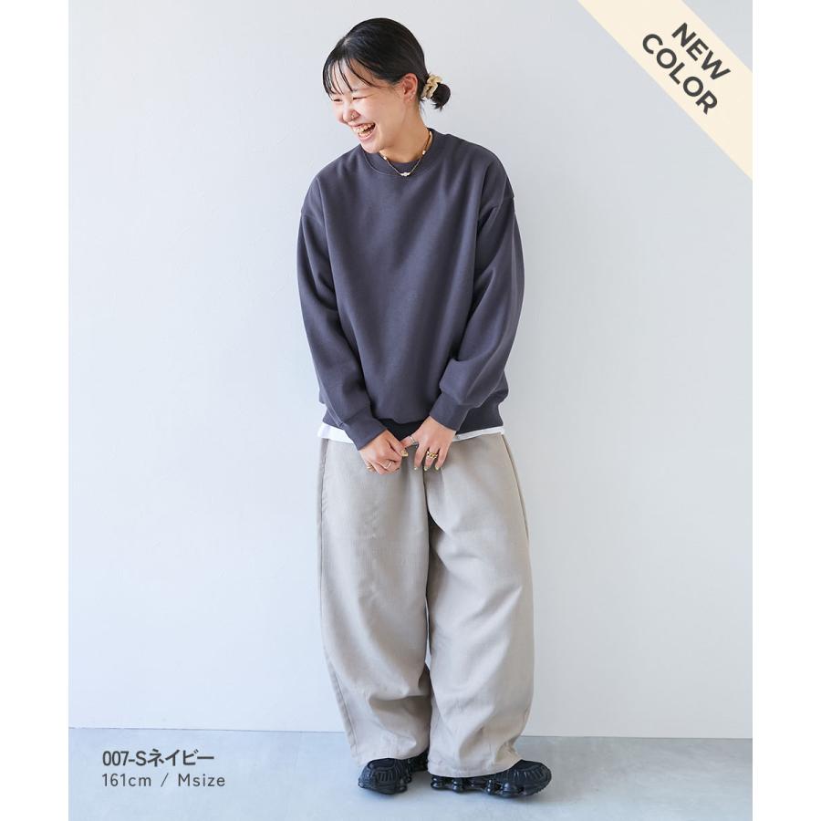 リンクコーデ おそろい トレーナー トップス カラフルスウェット ふっくら裏起毛 無地 大人トレーナー キッズ 子供服 男の子 女の子  デビロック devirock | devirock | 24