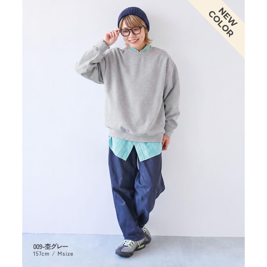 リンクコーデ おそろい トレーナー トップス カラフルスウェット ふっくら裏起毛 無地 大人トレーナー キッズ 子供服 男の子 女の子  デビロック devirock | devirock | 26
