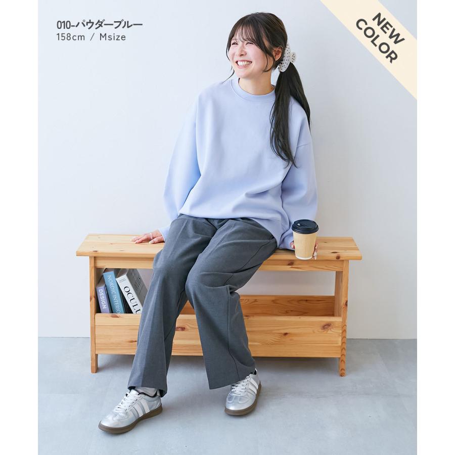 リンクコーデ おそろい トレーナー トップス カラフルスウェット ふっくら裏起毛 無地 大人トレーナー キッズ 子供服 男の子 女の子  デビロック devirock | devirock | 27