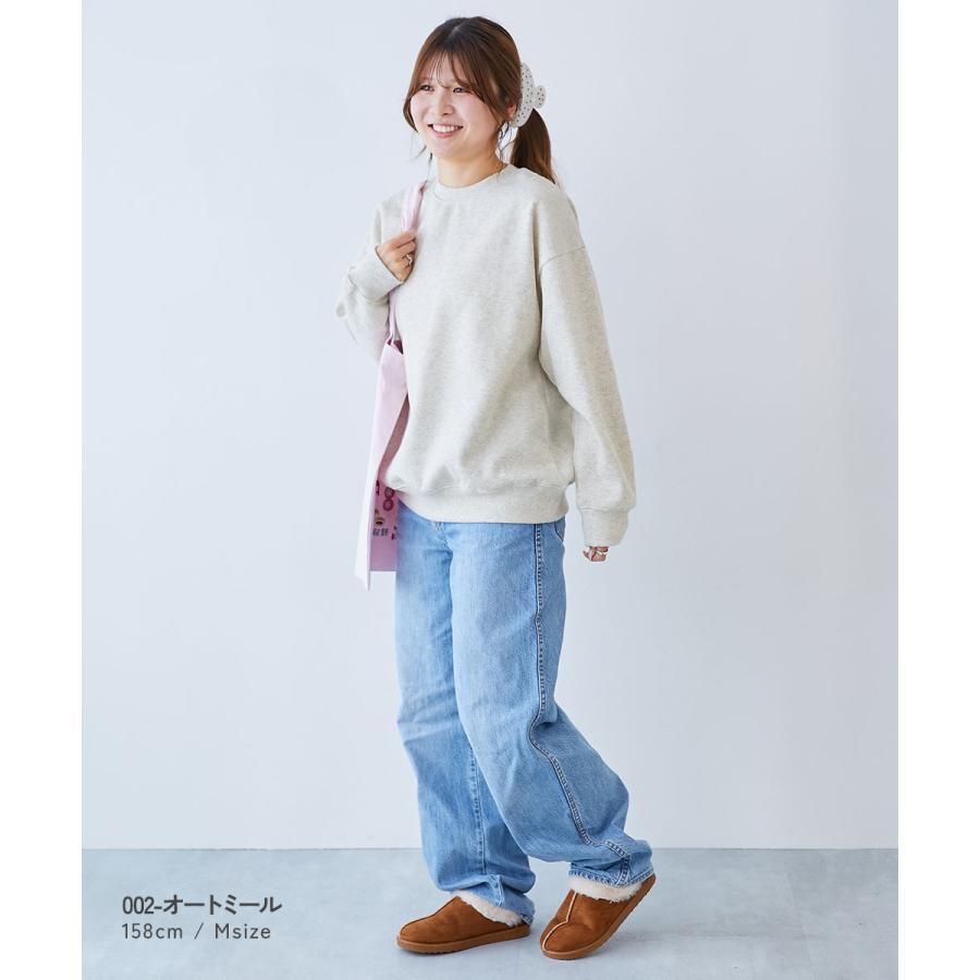 リンクコーデ おそろい トレーナー トップス カラフルスウェット ふっくら裏起毛 無地 大人トレーナー キッズ 子供服 男の子 女の子  デビロック devirock | devirock | 19