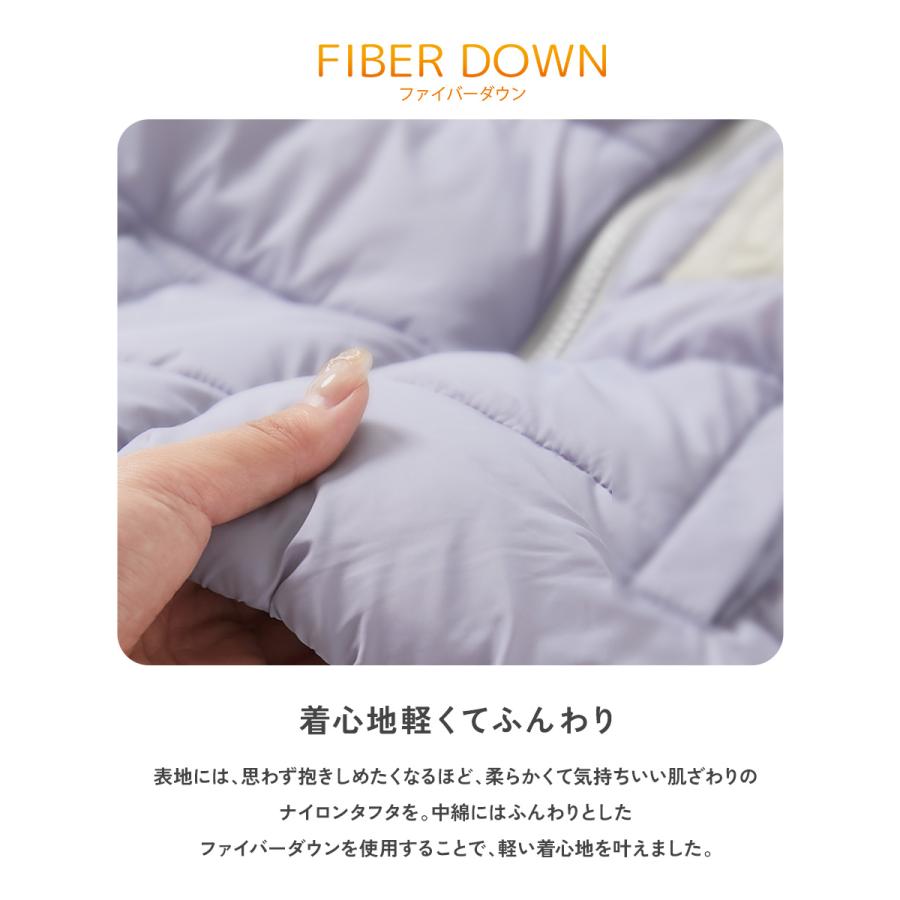 洗える ファイバーダウン フードが取り外せる あったか防風 ジャケット | devirock | 11