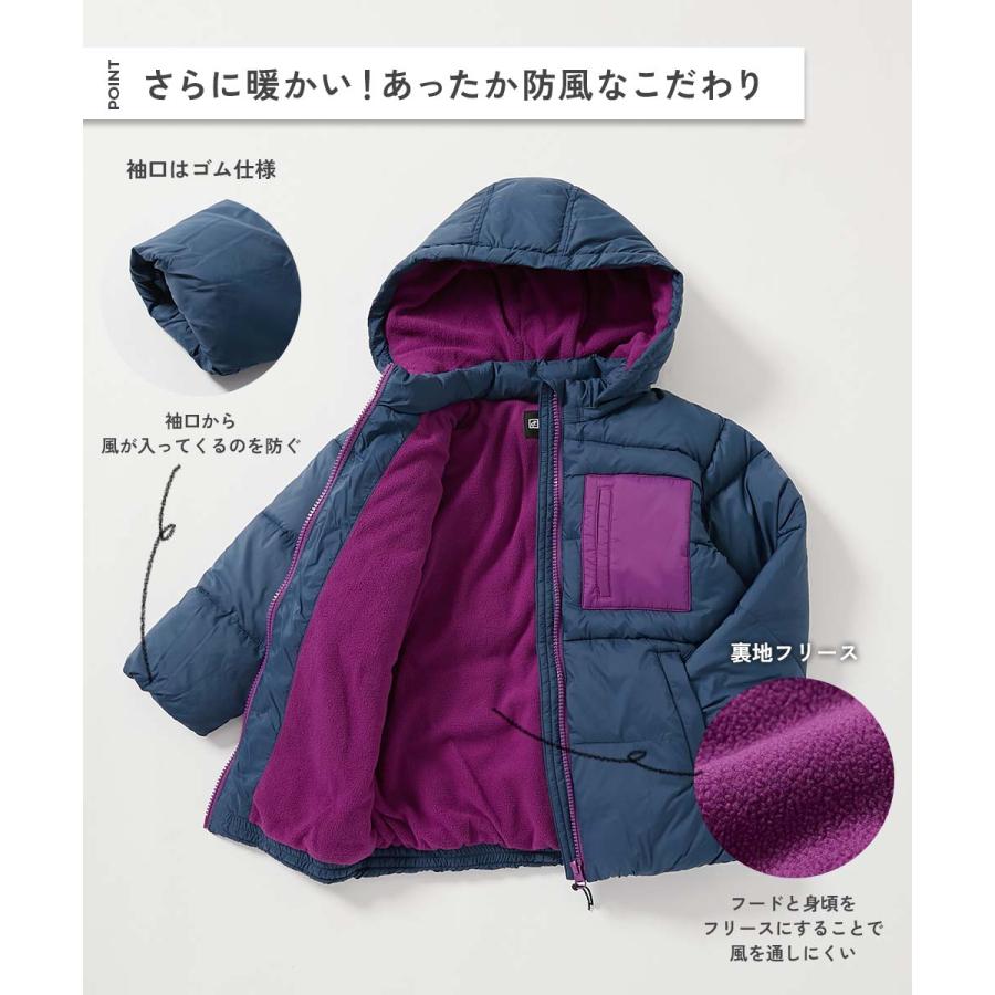 洗える ファイバーダウン フードが取り外せる あったか防風 ジャケット | devirock | 13
