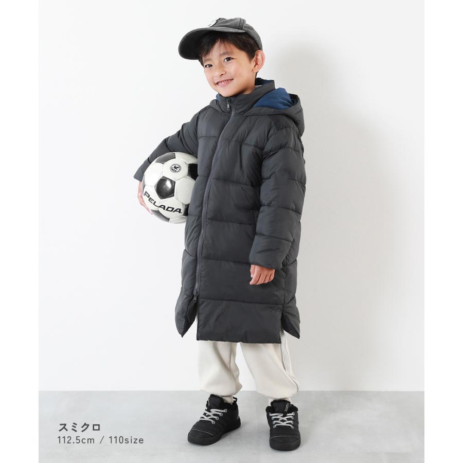 ダウンジャケット コート アウター ジャケット 洗える ファイバーダウン あったか防風 ロングコート キッズ 子供服 男の子 女の子  デビロック devirock | devirock | 13