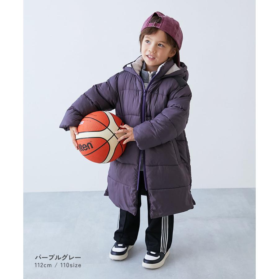 ダウンジャケット コート アウター ジャケット 洗える ファイバーダウン あったか防風 ロングコート キッズ 子供服 男の子 女の子  デビロック devirock | devirock | 15