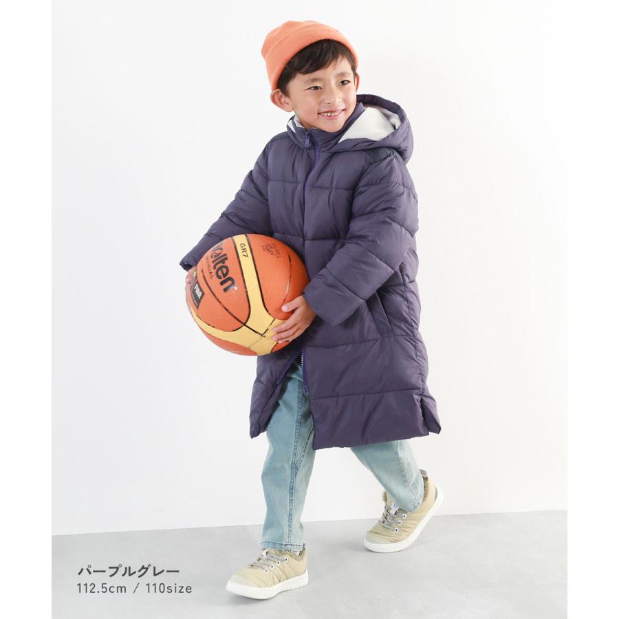 ダウンジャケット コート アウター ジャケット 洗える ファイバーダウン あったか防風 ロングコート キッズ 子供服 男の子 女の子  デビロック devirock | devirock | 17
