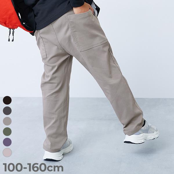 ロングパンツ 長ズボン ボトムス よくばりストレッチ ツイル ダッドポケットパンツ キッズ 子供服 男の子 女の子  デビロック devirock | devirock