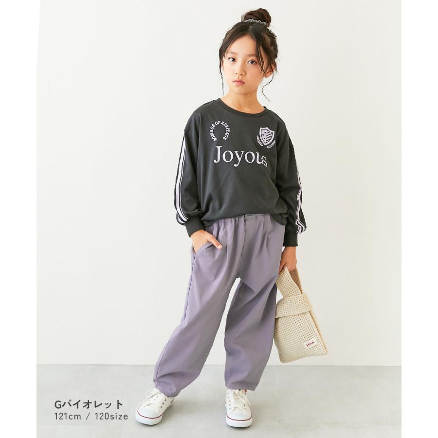 ウエストゴム チノパンツ ロングパンツ 長ズボン ボトムス よくばりストレッチ ツイル ルーズタックパンツ キッズ 子供服 男の子 女の子  デビロック devirock | devirock | 16