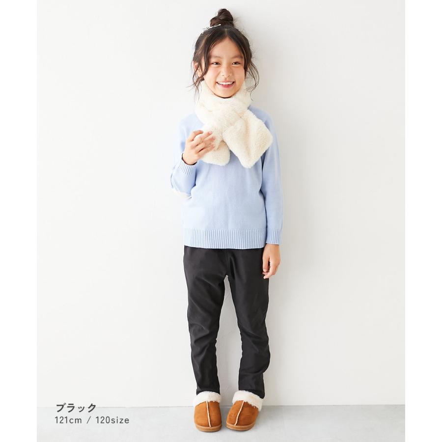 ロングパンツ 長ズボン ボトムス よくばりストレッチ 裏起毛タックパンツ キッズ 子供服 男の子 女の子  デビロック devirock | devirock | 08