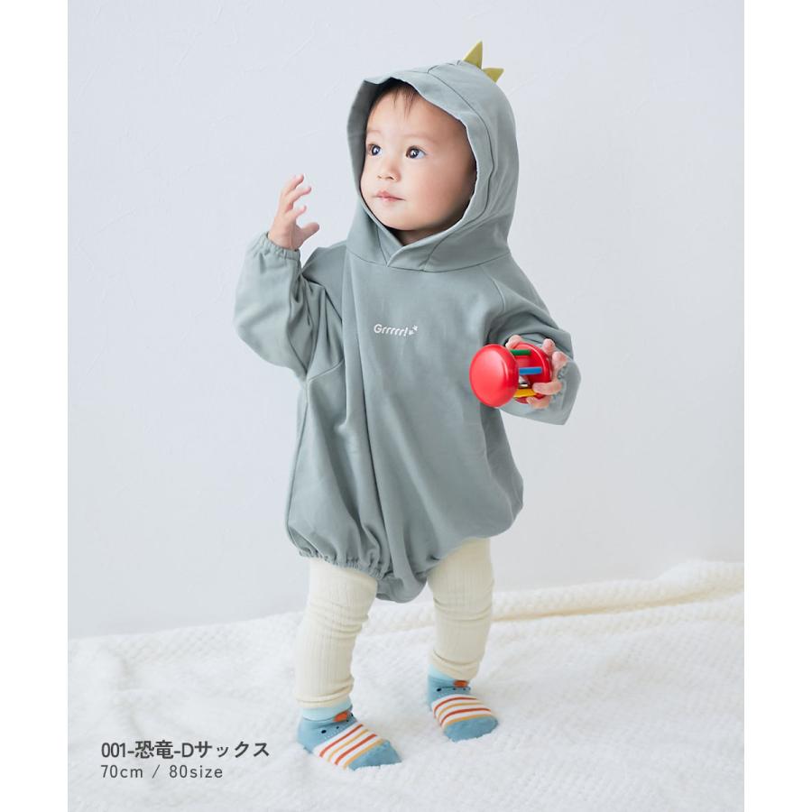 ロンパース 出産祝い 綿100％ なりきり アソート ロンパース キッズ 子供服 男の子 女の子  デビロック devirock | devirock | 08
