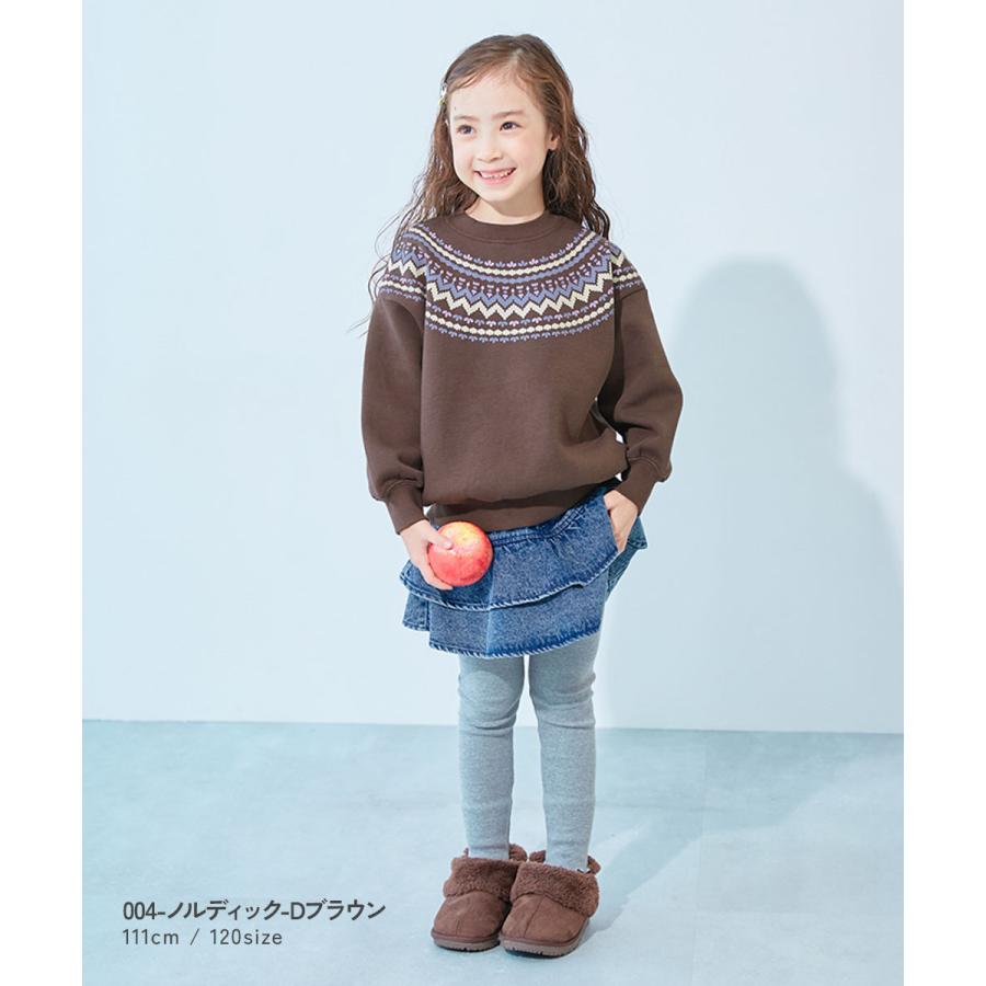リンクコーデ 親子コーデ お揃い オーバーサイズ デビラボ プリント 裏起毛 BIGシルエットトレーナー キッズ 子供服 男の子 女の子 デビロック devirock | devirock | 30