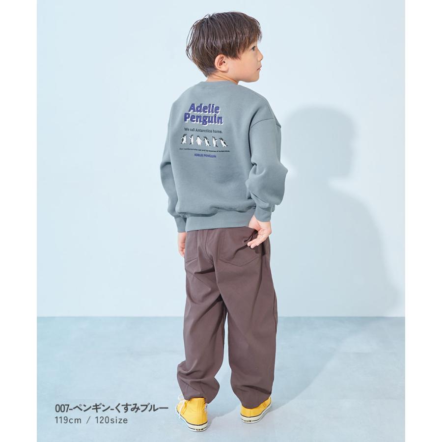 リンクコーデ 親子コーデ お揃い オーバーサイズ デビラボ プリント 裏起毛 BIGシルエットトレーナー キッズ 子供服 男の子 女の子 デビロック devirock | devirock | 31