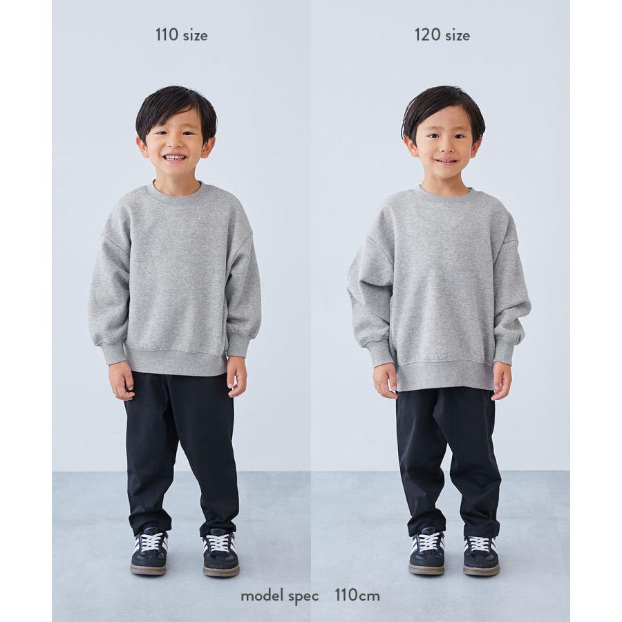 リンクコーデ 親子コーデ お揃い オーバーサイズ デビラボ プリント 裏起毛 BIGシルエットトレーナー キッズ 子供服 男の子 女の子 デビロック devirock | devirock | 33