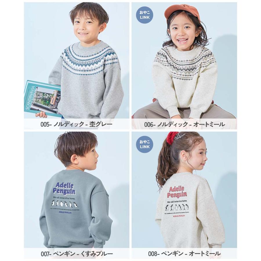 リンクコーデ 親子コーデ お揃い オーバーサイズ デビラボ プリント 裏起毛 BIGシルエットトレーナー キッズ 子供服 男の子 女の子 デビロック devirock | devirock | 22
