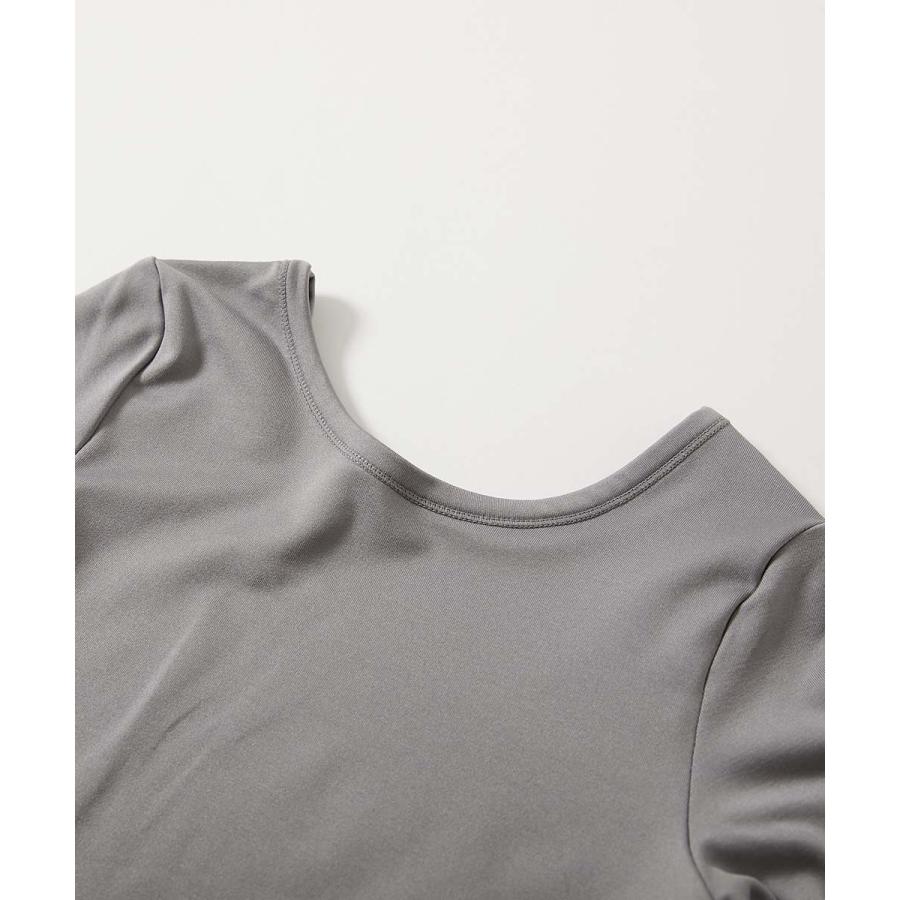 インナーシャツ 肌着インナーウェア どっちも前 吸水速乾 あったか9分袖Tシャツ キッズ 子供服 男の子 女の子  デビロック devirock | devirock | 09