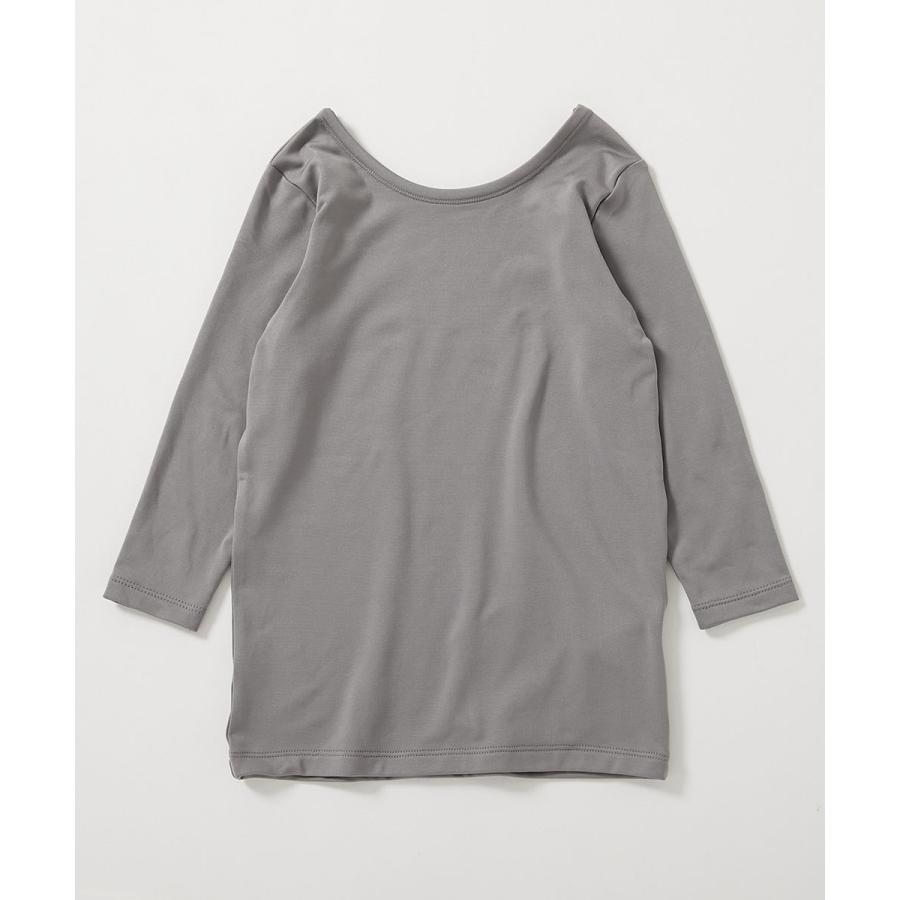 インナーシャツ 肌着インナーウェア どっちも前 吸水速乾 あったか9分袖Tシャツ キッズ 子供服 男の子 女の子  デビロック devirock | devirock | 11
