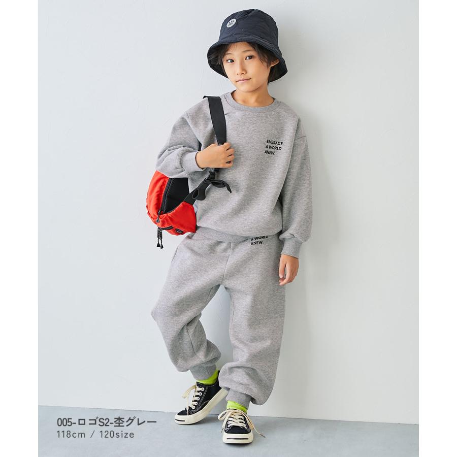 パジャマ 長袖パジャマ ルームウェア 長袖ルームウェア 【普段着でもルームウェアでも】ぽかぽか裏起毛 カレッジロゴ セットアップ   デビロック devirock | devirock | 21