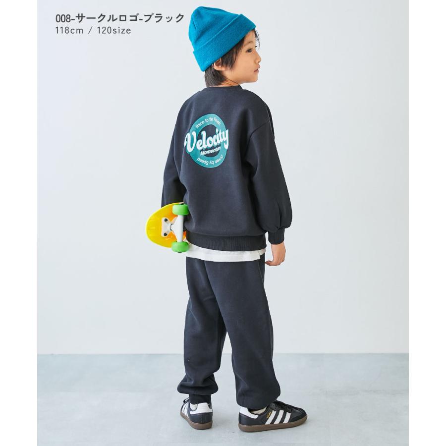 パジャマ 長袖パジャマ ルームウェア 長袖ルームウェア 【普段着でもルームウェアでも】ぽかぽか裏起毛 カレッジロゴ セットアップ   デビロック devirock | devirock | 25