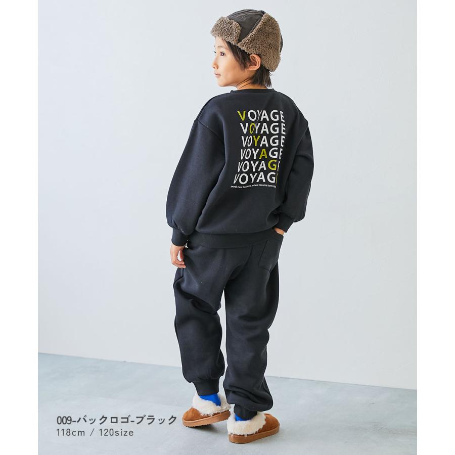 パジャマ 長袖パジャマ ルームウェア 長袖ルームウェア 【普段着でもルームウェアでも】ぽかぽか裏起毛 カレッジロゴ セットアップ   デビロック devirock | devirock | 26