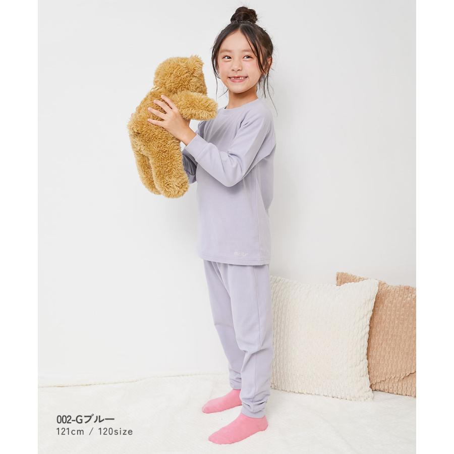 パジャマ 長袖パジャマ ルームウェア 長袖ルームウェア やみつきストレッチ とろける微起毛 長袖パジャマ キッズ 子供服 男の子 女の子  デビロック devirock | devirock | 08