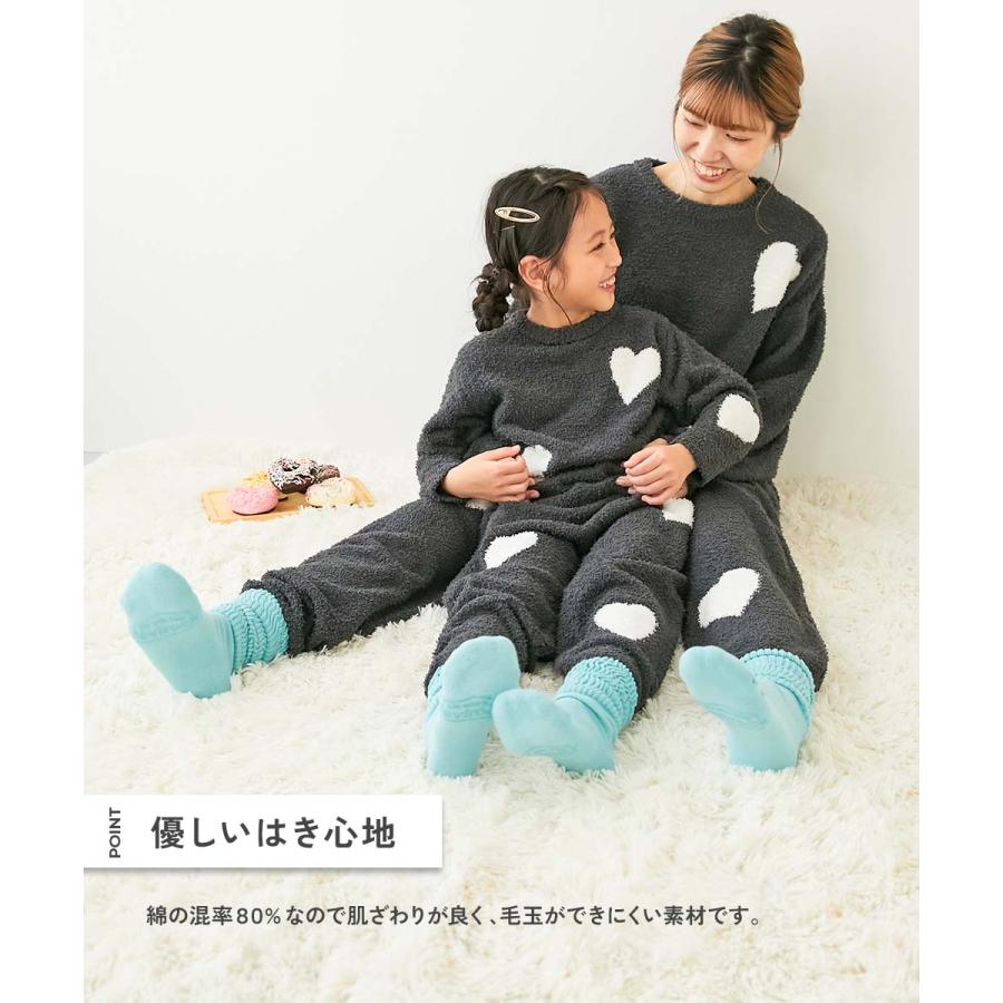 靴下 2足セット 履き口ゆったり あったか ネオンカラーリブソックス キッズ 子供服 男の子 女の子  デビロック devirock | devirock | 07