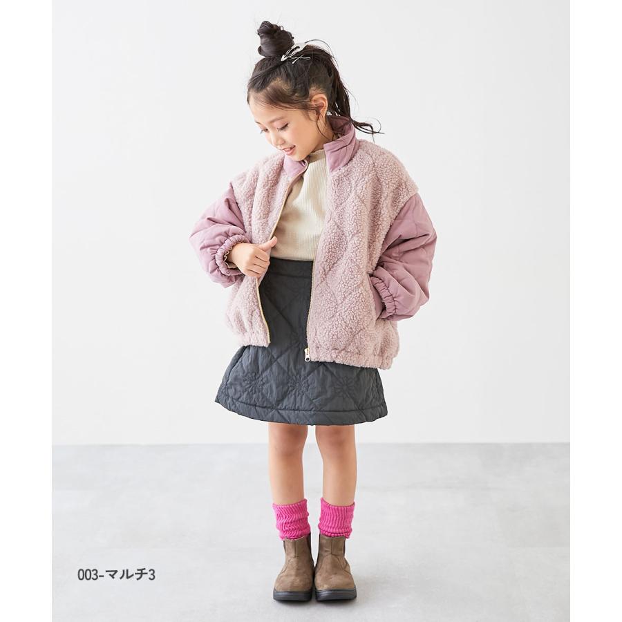 靴下 2足セット 履き口ゆったり あったか ネオンカラーリブソックス キッズ 子供服 男の子 女の子  デビロック devirock | devirock | 12