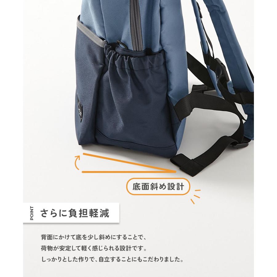 リュックサック バッグ A4サイズ対応 えらべる2サイズ スクール リュックサック(14.5L 18L) キッズ 子供服 男の子 女の子  デビロック devirock | devirock | 10