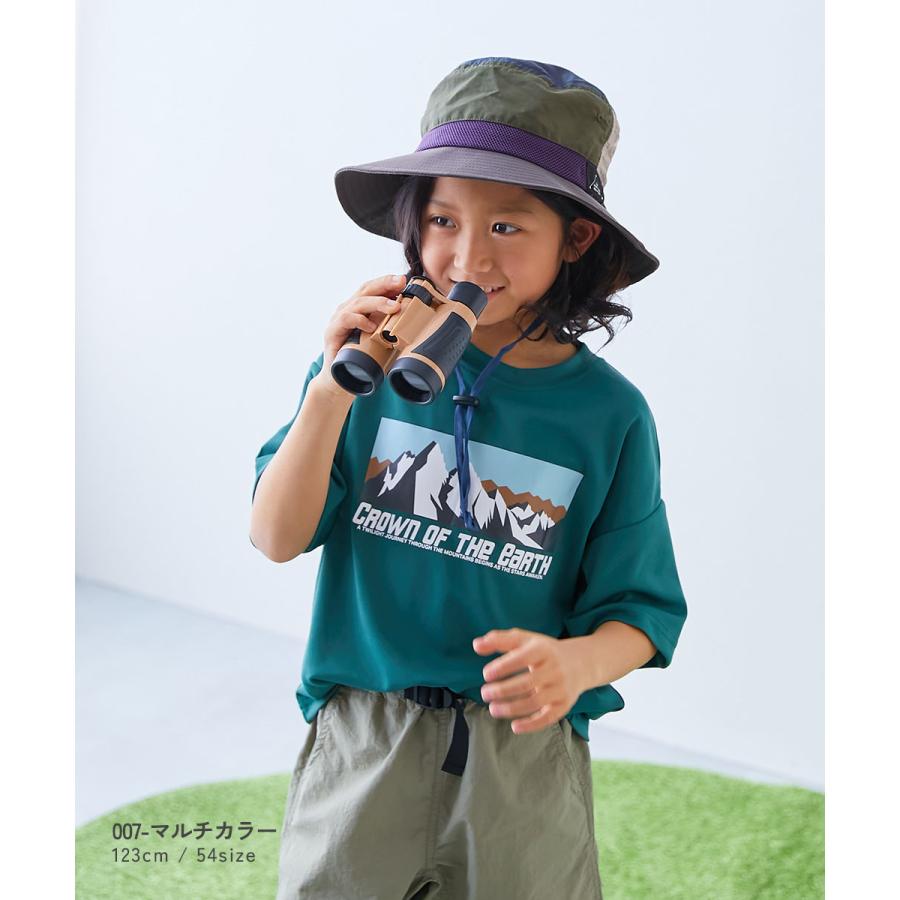 帽子 ハット 保冷剤が入る日よけガード付き 親子で使える 撥水 UVカットフェスハット(水陸両用) キッズ 子供服 男の子 女の子  デビロック devirock | devirock | 24