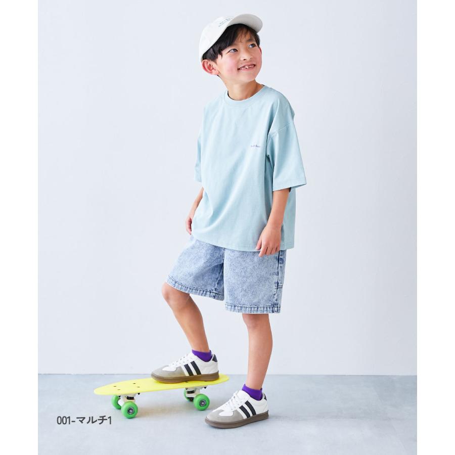 靴下 3足セット ネオンカラー メッシュ切り替え　スニーカー丈ソックス キッズ 子供服 男の子 女の子 デビロック devirock | devirock | 09