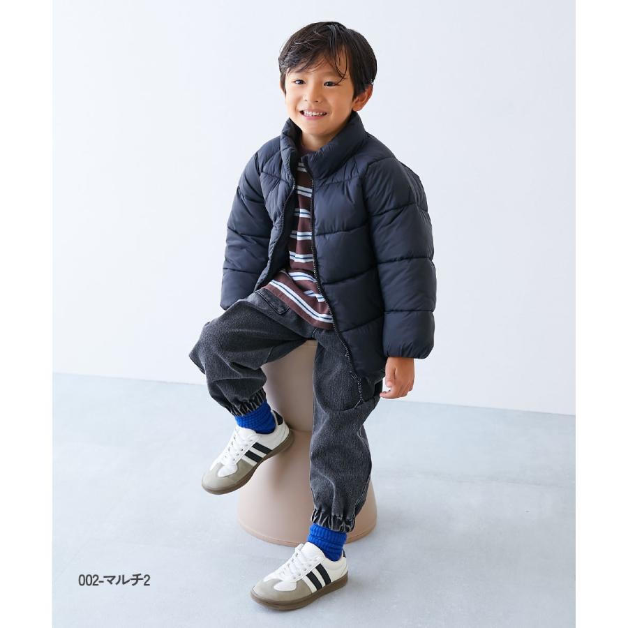 防寒 靴下 履き口ゆったり あったか カラフルリブソックス 2足セット キッズ 子供服 男の子 女の子  デビロック devirock | devirock | 14