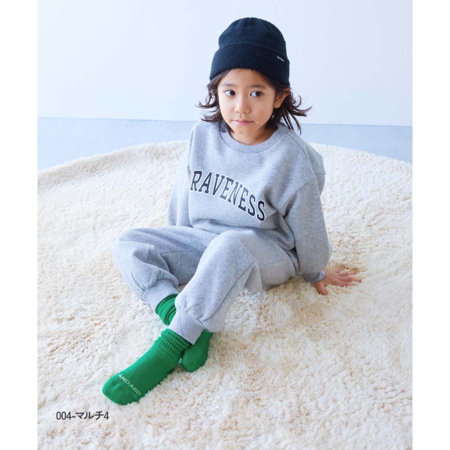 防寒 靴下 履き口ゆったり あったか カラフルリブソックス 2足セット キッズ 子供服 男の子 女の子  デビロック devirock | devirock | 16