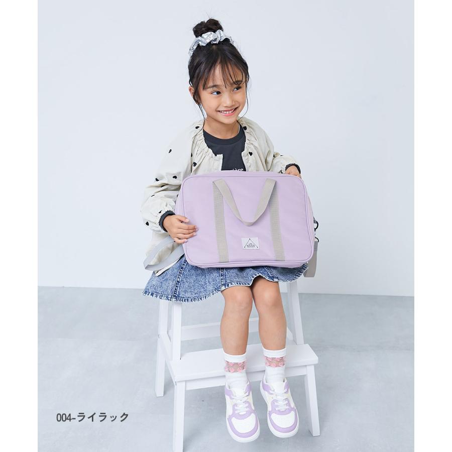 スクールバッグ トートバッグ 入園 入学 通園 通学 小学校 メッシュ切り替え バイカラー 書道バッグ(ショルダーストラップ付き) キッズ デビロック devirock | devirock | 11