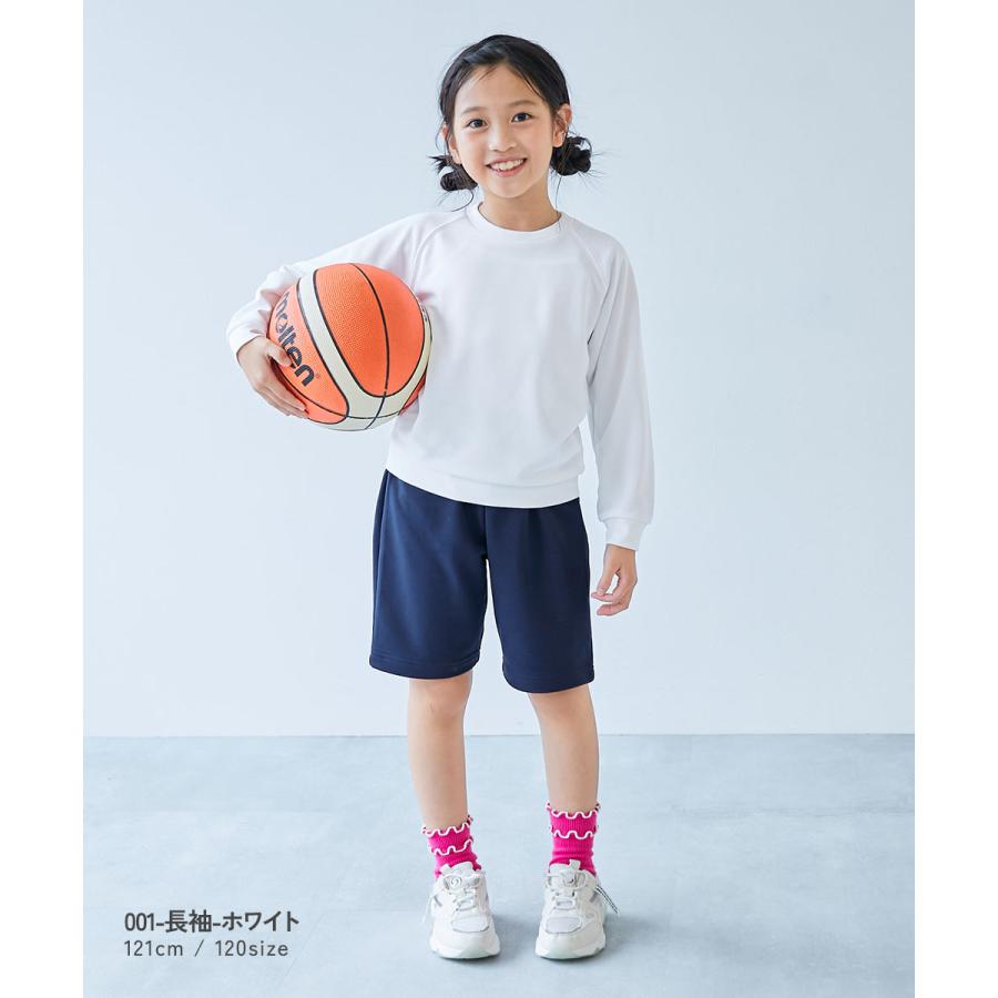 小学校 運動会 体操服 体操着 半袖 長袖 乾燥機対応 袖丈がえらべる スクール体操服 トップス キッズ ベビー服 子供服 男の子 女の子  デビロック devirock | devirock | 09