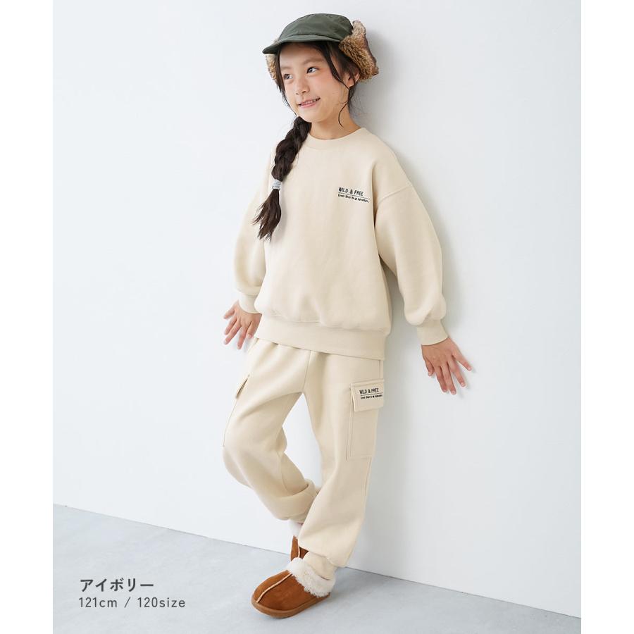セットアップ オールインワン ストリート風 カーゴデザイン 裏起毛 セットアップ キッズ 子供服 男の子 女の子  デビロック devirock | devirock | 06