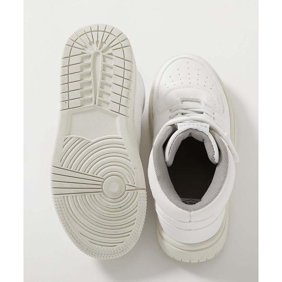 入園 入学 通園 通学 小学校 幼稚園 保育園 スクール 小学生 スニーカー シューズ 靴 クッションインソール付き 防滑 ミッドカットスニーカー 子供服 devirock | devirock | 20