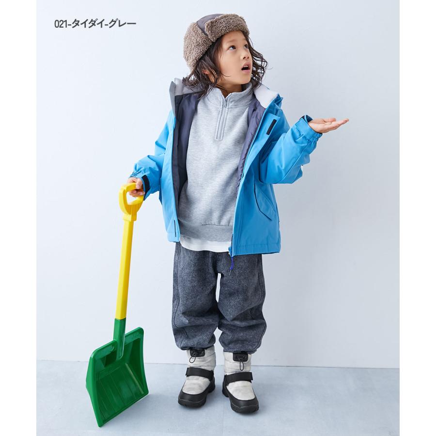 長靴 防寒 通学 滑りにくい ブーツ 撥水 フィット感を調整できる 中綿スノーブーツ(ボアインソール付き) キッズ 子供服 男の子 女の子  デビロック devirock | devirock | 14