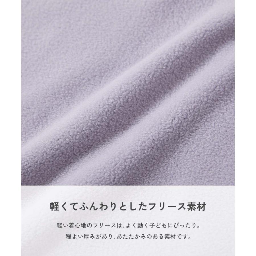 トレーナー トップス エアリーフリース ビッグシルエット トレーナー キッズ 子供服 男の子 女の子  デビロック devirock | devirock | 05
