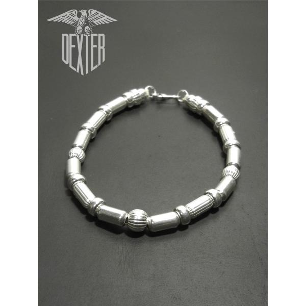 超目玉枠 シルバー925ビーズのネイティブアクセサリーです シルバービーズブレスレット メンズアクセサリー Dagl Tg