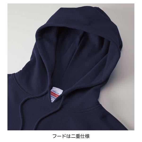 アインアンクロス パーカー Mサイズ アイアンクロス 袖プリント プルオーバー パーカ 裏パイル