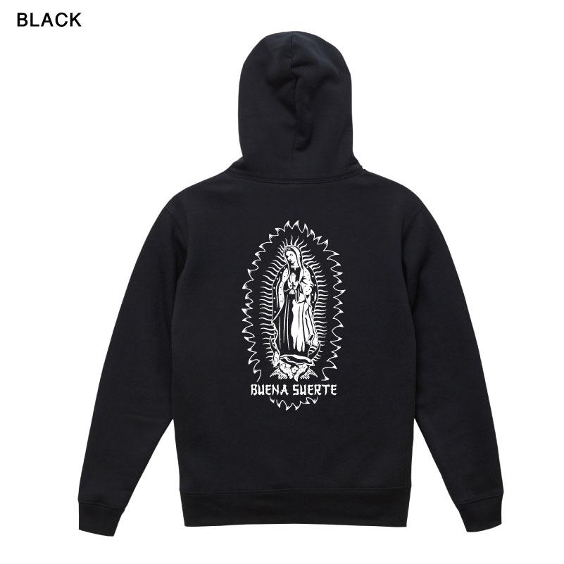 プルオーバーパーカー 裏起毛 グアダルーペ マリア トップス メンズ