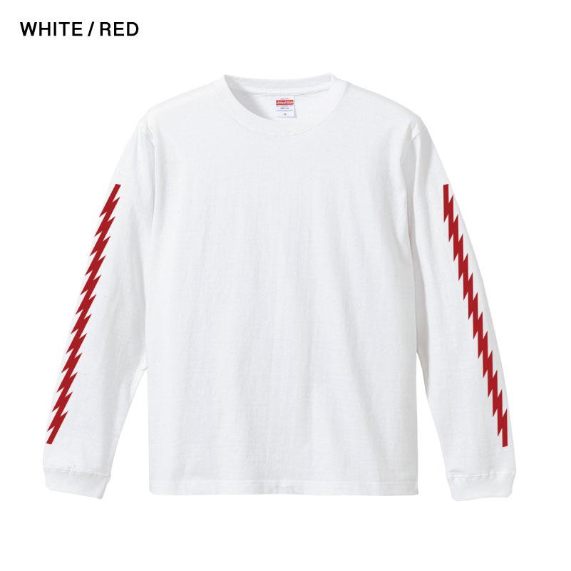 Lightning 稲妻 ロンT 1.6インチリブ トップス カットソー 長袖 メンズ