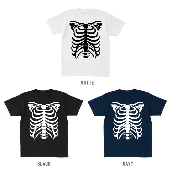 スケルトン スカル Tシャツ トップス 半袖 メンズカジュアル