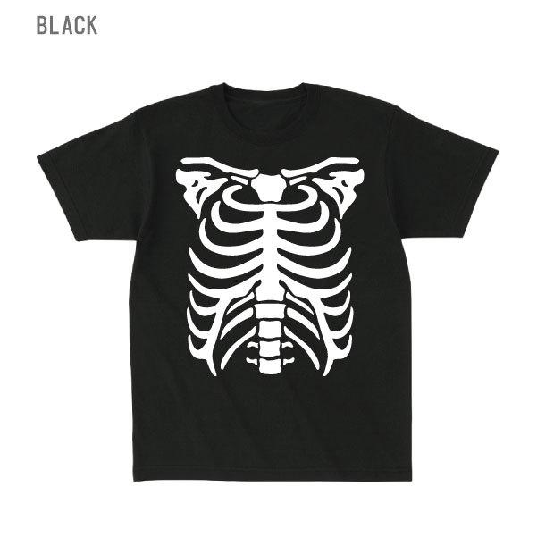 スケルトン スカル Tシャツ トップス 半袖 メンズカジュアル