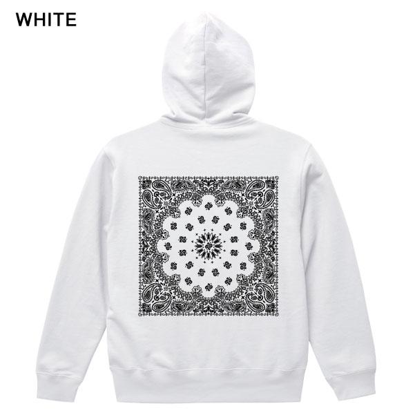 バンダナ柄ジップパーカー　ストリートy2ksupreme スウェットシャツストリートウェアファッションジップアップ