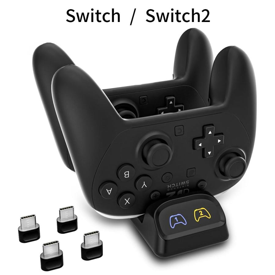 Nintendo Switch 2 / PlayStation 5 Xbox プロコン充電スタンド