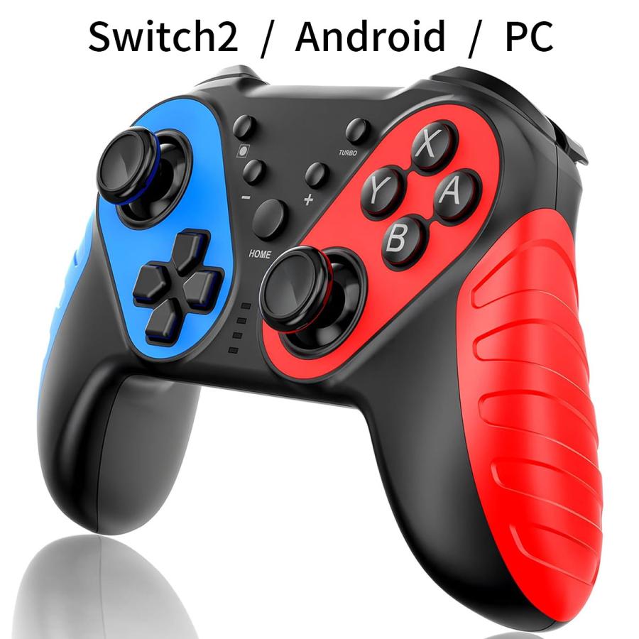 Nintendo Switch 2 / Android/PC コントローラー 無線 1000mAh大容量