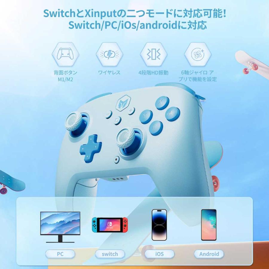 Nintendo Switch 2/PC/Steam/iOS/Android コントローラー マクロループ