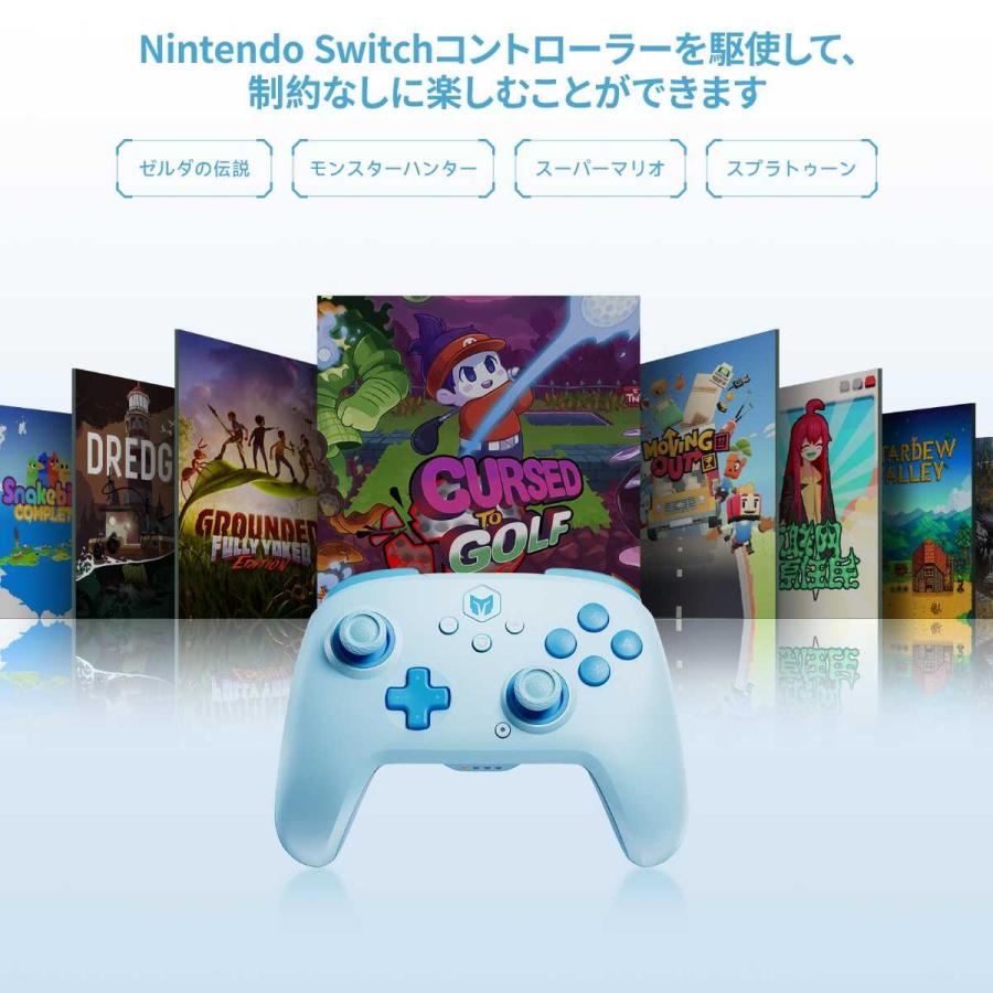 Nintendo Switch 本体 マクロ機能付きコントローラーセット Nintendo Switch 2/PC/Steam/iOS/Android コントローラー マクロループ